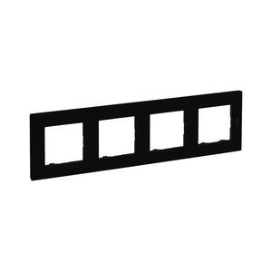 Legrand - NILOE STEP négyes keret, fekete 863594 kép