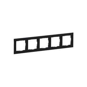 Legrand - SUNO 5-modulos keret, fekete 721525 kép