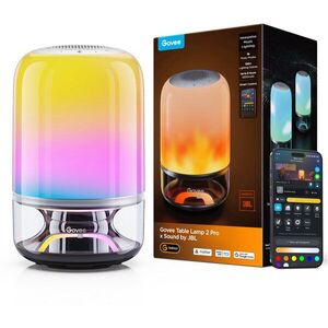 Govee Table Lamp 2 RGBW akkumulátoros lámpa JBL hangszóróval kép
