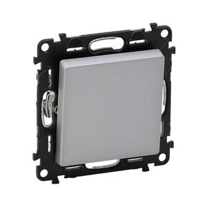Legrand 752301 - VALENA LIFE kapcsoló 1-es 250V/10A alumínium 752301 kép