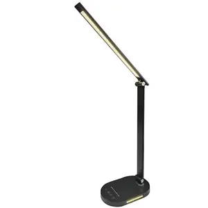Asztali lámpa ALIS BLACK CCT 5 BARW 7W DIM USB LB1 kép