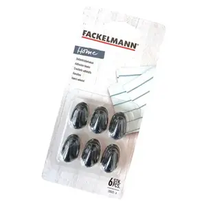 Öntapadós horgok 2, 5cm black 20503 kép