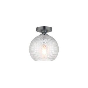 Viokef Lighting Felületre szerelhető csillár TALISA 1xE27/40W/230V fekete króm 4169900 kép