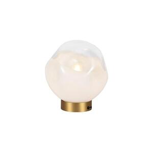 Viokef Lighting VANA asztali lámpa 1xE27/40W/230V krémszínű/aranyszínű 4313800 kép