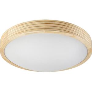 Mennyezeti lámpa NATURAL MODERN SLIM 2xE27/15W/230V Ø 37, 5 cm fenyő LD-PD-8.2/R/SOSNA kép