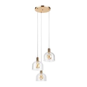 Zsinóros csillár VIVE 3xE27/15W/230V arany LM-3.306 kép