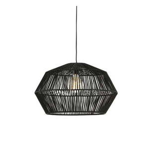 Matt fekete mennyezeti lámpa ø 49 cm Deya – Light & Living kép