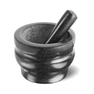 Cole&Mason - GRANITE gránit mozsár és törő, 18 cm, gránit/fekete H100379 kép