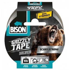 BISON GRIZZLY TAPE 10 m ezüst kép