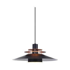 Halo Design 744503 - RIVOLI kábeles csillár 1xE27/40W/230V átm. 50 cm fekete/réz 744503 kép