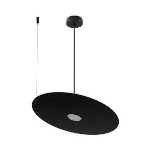 PIATTO kábelen függő csillár, 1xGX53/15W/230V, átm. 45 cm, fekete MLP2913 kép