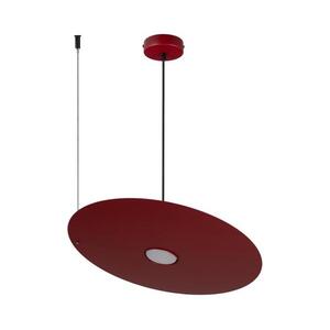 Kábeles függőlámpa PIATTO 1xGX53/15W/230V átm. 45 cm bordó MLP2915 kép