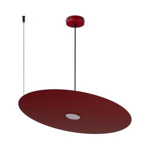 Kábeles függőlámpa PIATTO 1xGX53/15W/230V, Ø 55 cm, bordó MLP2919 kép