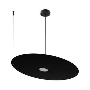 Kábeles függőlámpa PIATTO 1xGX53/15W/230V, átmérő 55 cm, fekete MLP2917 kép