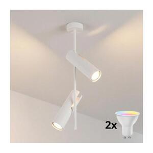 Brilagi - LED RGBW dimmelhető rúdon függesztett csillár BRANCH 2xGU10/6, 5W/230V fehér BG5257+2xAI0589 kép