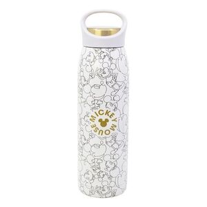 Fehér rozsdamentes acél gyerek termosz 665 ml Mickey Mouse – STOR kép
