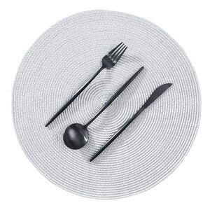 AMBIENTE étkezési alátét Ø38cm, ezüst kép