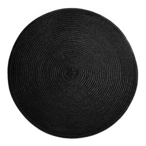 AMBIENTE étkezési alátét Ø38 cm, fekete kép