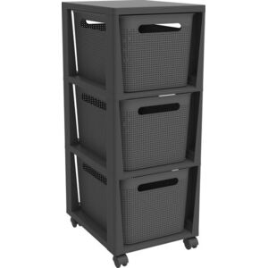 Rotho Brisen 3 x 16L - antracit kép
