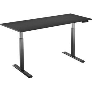 AlzaErgo Table ET2 fekete + asztallap 160×80 cm laminált fekete kép
