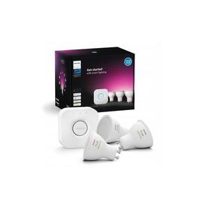 Philips Hue WACA kezdőkészlet 3xGU10/4, 2W/230V 2200-6500K + Hue Bridge 8720169372177 kép
