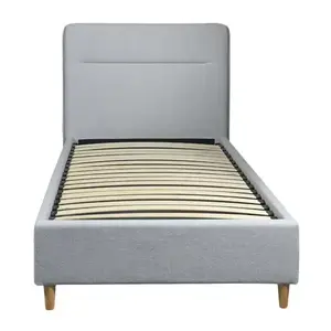 Ágy Cesana 90x200 BED23-09 szürke kép