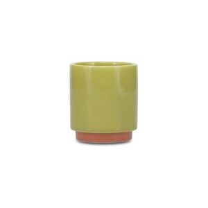Zöld-narancssárga kőedény csésze 130 ml Duo – ONA kép