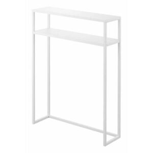Fehér fém konzolasztal 18x60 cm Tower – YAMAZAKI kép