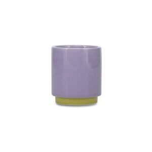 Zöld-lila kőedény csésze 130 ml Duo – ONA kép