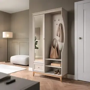 Előszobafal Windsor kasmír/natúr tölgy kép