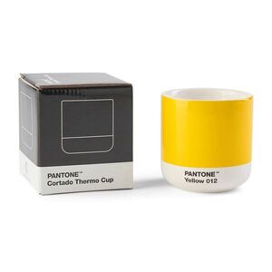 Sárga kerámia bögre 175 ml Cortado Yellow 012 – Pantone kép