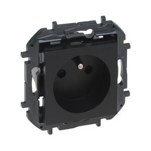 Legrand - Keret nélküli fali dugalj 250V/16A NILOE STEP fekete 863530B kép