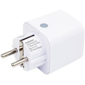 Shelly Plug M Gen3, okos konnektor fogyasztásmérővel, WiFi, Matter, fehér, 2 darab kép