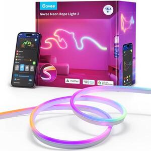 Govee Neon 2 Matter rugalmas szalag, RGBIC, 5 m kép