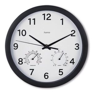 Hama Malta 25 cm, halk, hő/páratartalom mérő - fekete kép