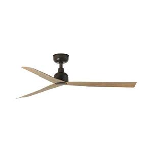 FARO Barcelona FARO 34371WT - Mennyezeti látor MARINE M átm. 125 cm barna/fekete IP44 WT + távirányító 34371T kép