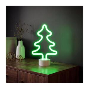 LED neonos asztali dekoráció LED/2W/3xAA USB fa 43996D kép