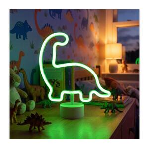 LED neon asztali dekoráció, 2 W, 3×AA/USB, dinoszaurusz 43996E kép