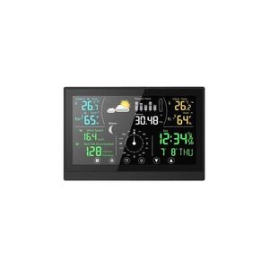 Winner Group - Érintőképernyős meteorológiai állomás színes LCD kijelzővel 5V/3xAAA + 6xAA WINMETEOSTAN kép