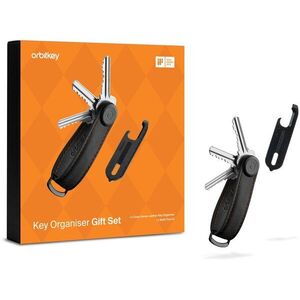 ORBITKEY Key Organiser Crazy Horse + Multitool V2 Set, Black kép
