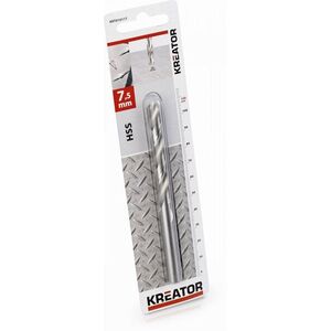 Kreator fémfúrószár 7, 5 mm HSS kép