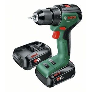Bosch 06039D7002 UniversalDrill 18V-55 akkus fúró (2 × 2, 0 Ah) kép