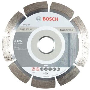 BOSCH 2608602197 Gyémánt darabolótárcsa, Standard for Concrete, 125×22, 23 mm kép