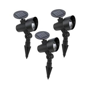 Eglo 48504 - 3 darabos GIONATA napelemes LED lámpa LED/200 mAh IP44 fekete 48504 kép