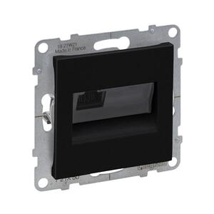 Legrand - SUNO RJ45 keret nélküli Ethernet aljzat, fekete 721450 kép