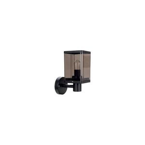 Kültéri fali lámpa 1xE27/60W/230V IP44 fekete/füstbarna OUTD. WALL LIGHT E27 XD SMOKE kép