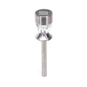 B.V. - LED napelemes lámpa LED/1, 2 lm/1, 2V 35, 5cm króm 2700K IP44 B10201NN5 kép