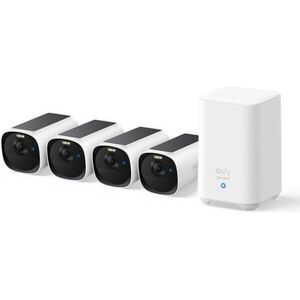 Eufy E40 (4 darabos készlet + HomeBase 2 egység) 2K fehér kép