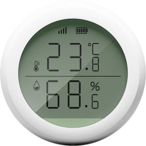 TESLA Smart Sensor Temperature and Humidity Display kép