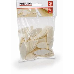 KREATOR KRT120105 - összekötő, 55 x 19 x 4 mm (50 darab) kép